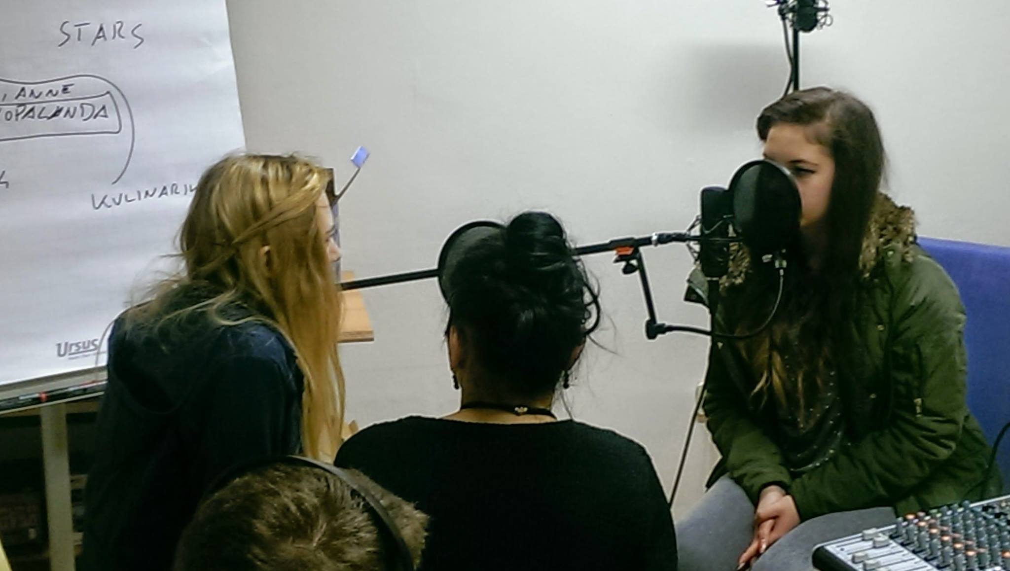 Jugendradio-Gruppe im Otelo